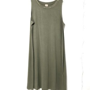Chico’s Grommet Detail Knit Dress